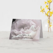 Fröhliche Rose zum Muttertag der Schwiegertochter Karte (Gelbe Blume)