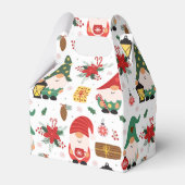 Fröhliche saisonale Gnome Geschenkschachtel (Vorderseite)