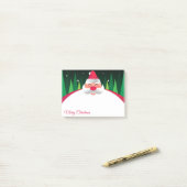 Fröhliche Santa-Weihnachts-Post-it-Notes Post-it Klebezettel (Auf Schreibtisch)