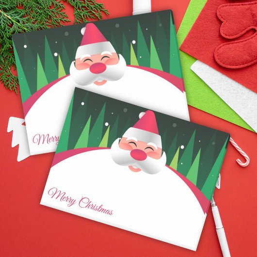 Fröhliche Santa-Weihnachts-Post-it-Notes Post-it Klebezettel