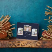 Fröhliche Sentiments Schnappschuss Foto Plaque Fotoplatte (Seite)
