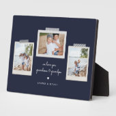 Fröhliche Sentiments Schnappschuss Foto Plaque Fotoplatte (Seite)