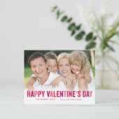 Fröhliche Shades Valentinstag Postkarte (Stehend Vorderseite)