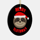 Fröhliche Slothmas Keramikornament (Rechts)