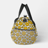 Fröhliche Smileys-Muster-Duffel-Tasche Duffle Bag (Rechts)