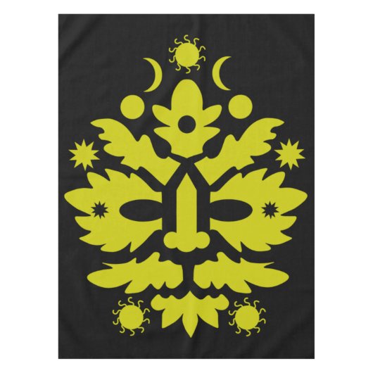 fröhliche Sommersonne Mittelsommer Tischdecke (Vorderseite)