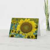 Fröhliche Sonnenblumen (Vorderseite)