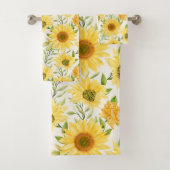 Fröhliche Sonnenblumen Badetuch Set (Insitu)