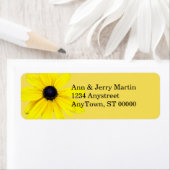 fröhliche sonnige gelbe Blumenkunst (Insitu)