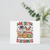 Fröhliche Squishmas Squish Squad Weihnachten Xmas (Stehend Vorderseite)