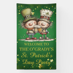 Fröhliche St. Patrick’s Day Party Illustration Banner