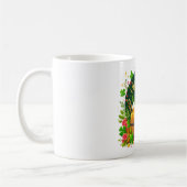 Fröhliche St. Patrick's Day Festliche Feier Kaffeetasse (Links)