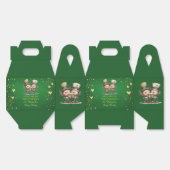 Fröhliche St. Patrick's Day Party-Illustration Geschenkschachtel (Ungeklappt)