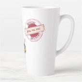 Fröhliche Steampunk-Schneckenpost Milchtasse (Rechts)
