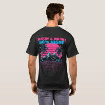 Fröhliche & strahlende 80er Nacht Retro Synthwave