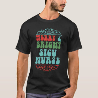 Fröhliche & strahlende SICU-Krankenschwester T-Shirt