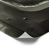 Fröhliche Tabby Cat Mathematik im Klassenzimmer Poster (Ecke)