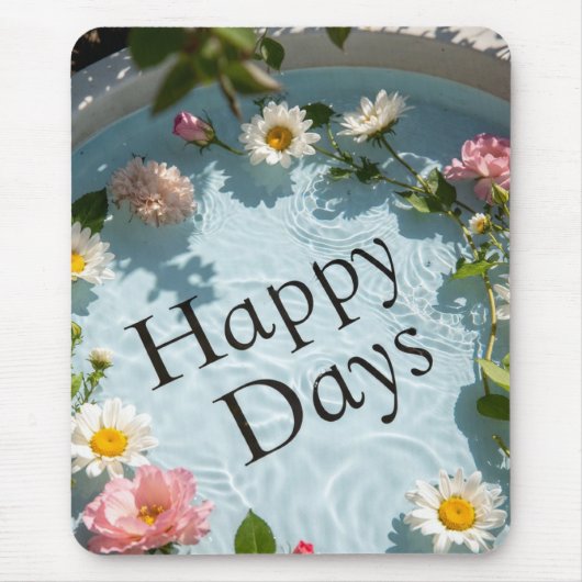 Fröhliche Tage-Mauspad Mousepad (Vorne)