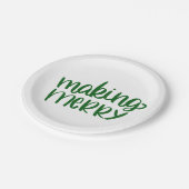 Fröhliche Teller des Grünbuchs (Schrägansicht)