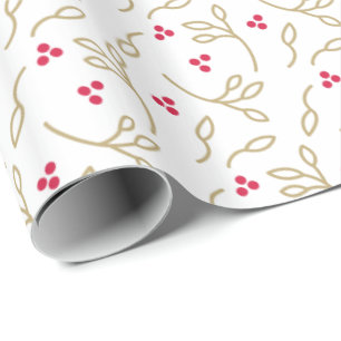Fröhliche Tradition Geschenkpapier
