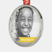 Fröhliche u. helle Sterne u. Fahnen Ornament Aus Metall (Links)