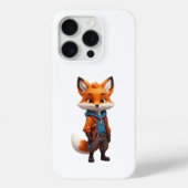 fröhliche und abenteuerliche Fox-Illustration Case-Mate iPhone Hülle (Rückseite)