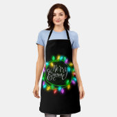 Fröhliche und farbenfrohe Schürze für den Urlaub a (Getragen)