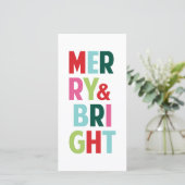 Fröhliche und helle Grußkarte für den Urlaub (Stehend Vorderseite)