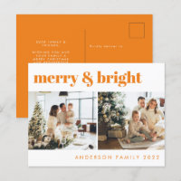 Fröhliche und helle Minimalistisch-gelbe Weihnacht
