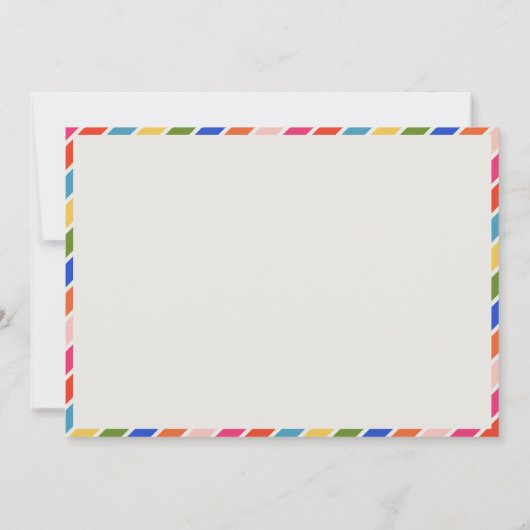 Fröhliche und helle Moderne Minimale Weihnachten (Rückseite)