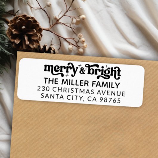 Fröhliche und helle Moderne Weihnachts-Rücksendead