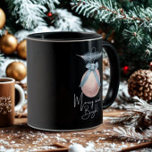 Fröhliche und helle Ornamente Rosa Pastell Urlaub Tasse