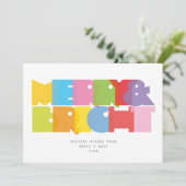 Fröhliche und helle Paare Foto Moderne Weihnachten (Stehend Vorderseite)