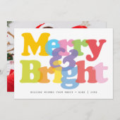 Fröhliche und helle Paare Foto Moderne Weihnachten (Vorne/Hinten)