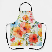 Fröhliche und helle Schürze Poppy (Vorderseite)