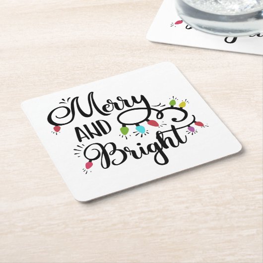 fröhliche und helle Urlaubserscheinungen Rechteckiger Pappuntersetzer (angewinkelt)