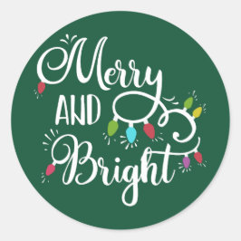 fröhliche und helle Urlaubserscheinungen Runder Aufkleber