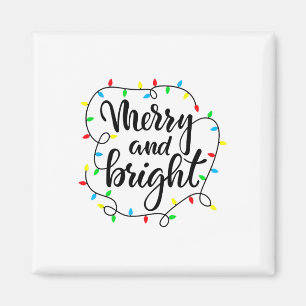 Fröhliche und helle Weihnachts-Familien-Pyjamas pa Magnet