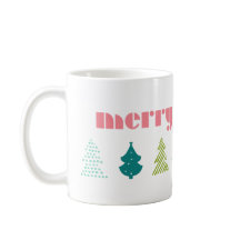 Fröhliche und helle Weihnachtsbaum-Tasse
