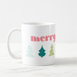 Fröhliche und helle Weihnachtsbaum-Tasse Kaffeetasse