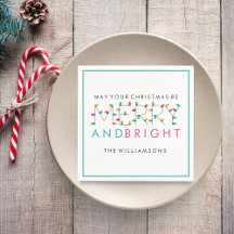 Fröhliche und helle Weihnachtsbaumleuchten