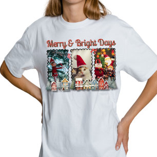 Fröhliche und helle Weihnachtserinnerung T-Shirt