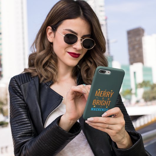 Fröhliche und helle Weihnachtsfeier: Feierliche Ge Case-Mate iPhone Hülle