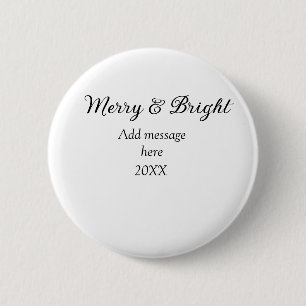 Fröhliche und helle Weihnachtsfeiertage ergänzen M Button