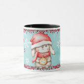 Fröhliche und helle Weihnachtsfeiertage Tasse (Zentrum)