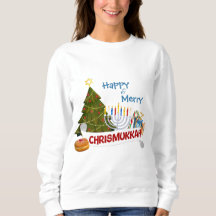 Fröhliche und lustige Chrismukkah Interfaith-Feier
