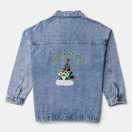 Fröhliche und magische Weihnachten mit einer Drach Jeansjacke