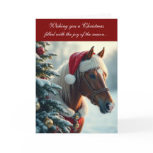 Fröhliche und majestätische Weihnachtskarte