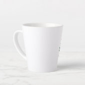Fröhliche und mocha Drink Weihnachtskaffee Weihnac Milchtasse (Linke Ecke)