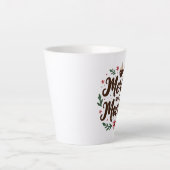Fröhliche und mocha Drink Weihnachtskaffee Weihnac Milchtasse (Vorderseite)